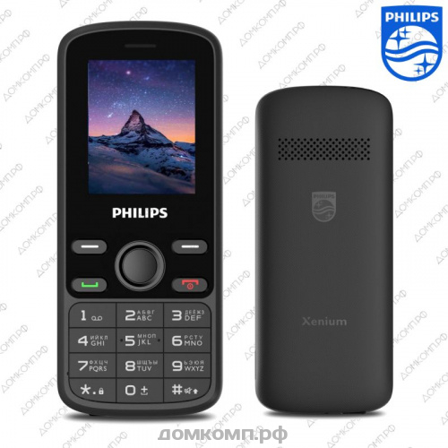 Мобильный телефон Philips E111 черный