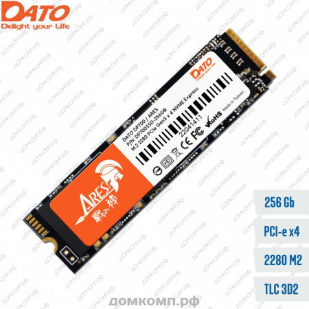 Накопитель SSD M.2 2280 256 Гб Dato DP700 [DP700SSD-256GB] NVMe