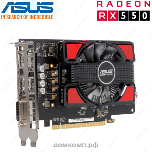 Видеокарта Asus AMD Radeon RX 550 [RX550-4G]