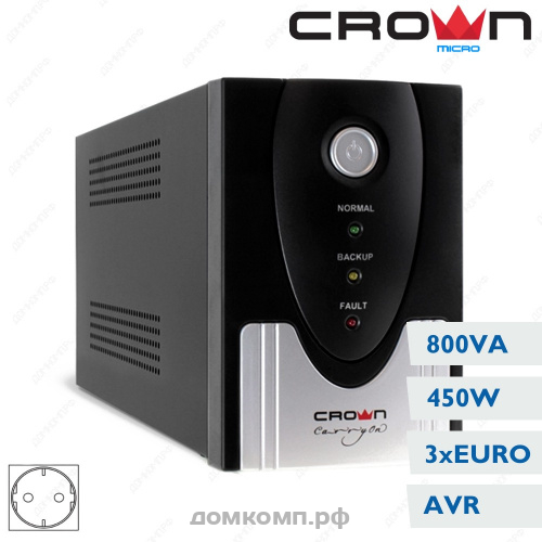 ИБП Crown CMU-SP800EURO 800VA