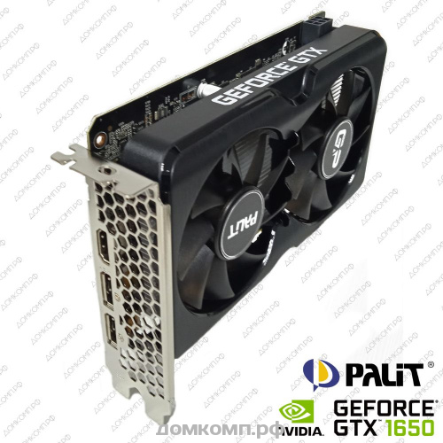 Видеокарта Palit GeForce GTX 1650 Gaming Pro [NE6165001BG1-1175A]