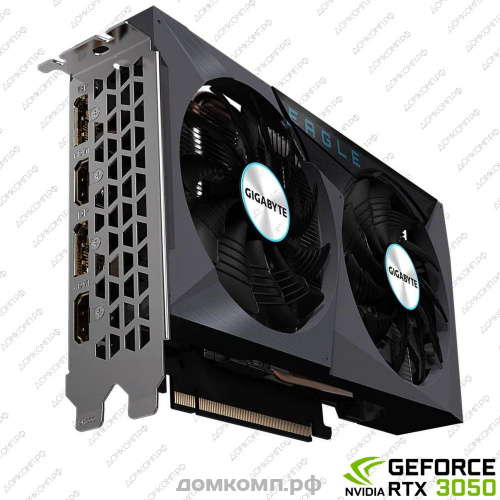 Видеокарта Gigabyte GeForce RTX 3050 EAGLE [GV-N3050EAGLE-8GD]