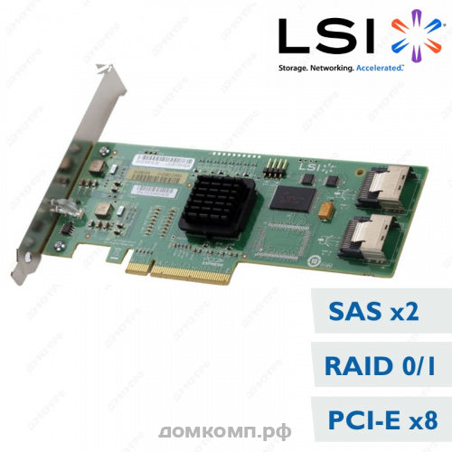Контроллер PCI-E LSI 3081E-R SAS/SATA