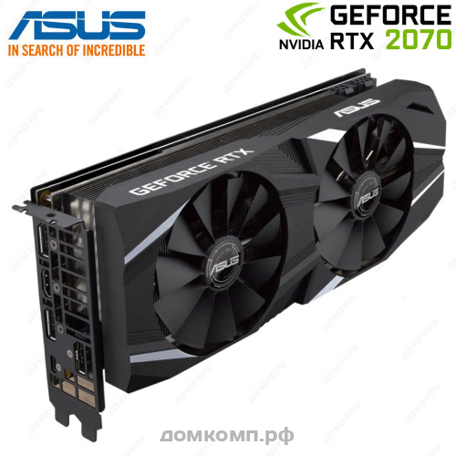 Видеокарта Asus GeForce RTX 2070 DUAL ADVANCED [DUAL-RTX2070-A8G]